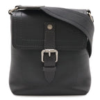 Louis Vuitton Utah Yuma Shoulder Bag Pochette Crossbody Leather Basalt Dark Gray