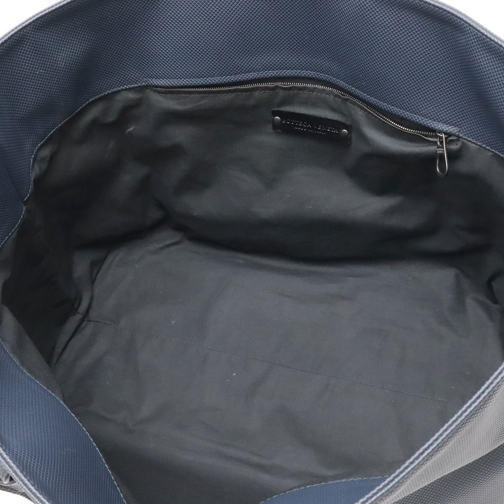 Bottega Veneta Marco Polo Tote Shoulder Bag Leather Navy Black — view 6