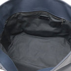 Bottega Veneta Marco Polo Tote Shoulder Bag Leather Navy Black — view 6