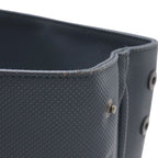 Bottega Veneta Marco Polo Tote Shoulder Bag Leather Navy Black — view 4