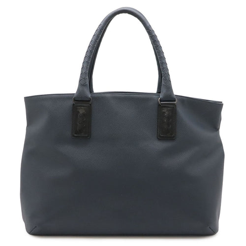 Bottega Veneta Marco Polo Tote Shoulder Bag Leather Navy Black