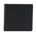 Louis Vuitton Epi Porte Billets Cult Cles Monet Bifold Wallet Leather Noir Black