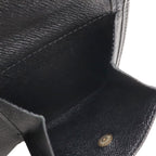 Louis Vuitton Epi Porte Billets Cult Cles Monet Bifold Wallet Leather Noir Black — view 7