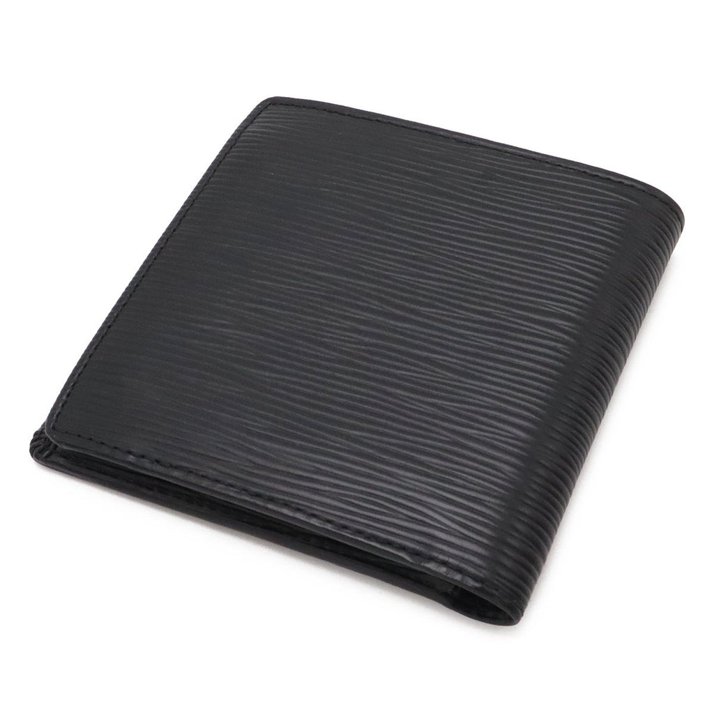 Louis Vuitton Epi Porte Billets Cult Cles Monet Bifold Wallet Leather Noir Black — view 2