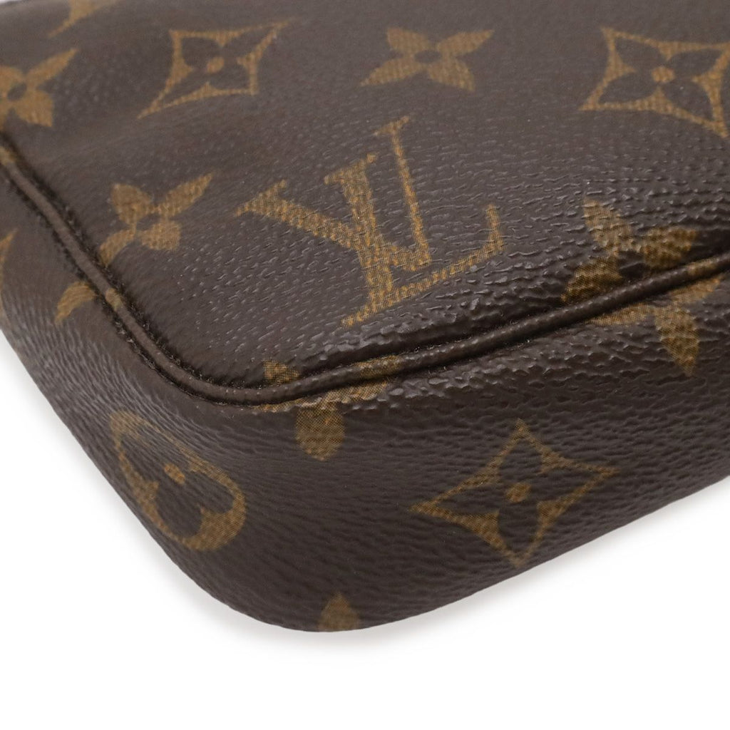 Louis Vuitton Monogram Pochette Pouch Handbag Party — view 3