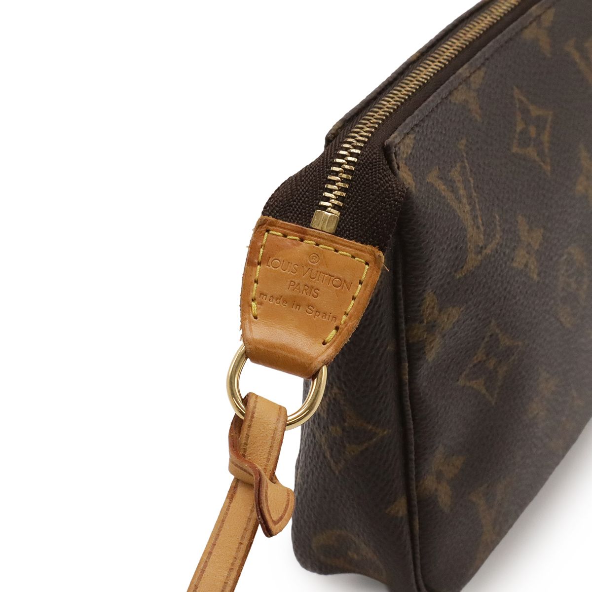 Louis Vuitton Monogram Pochette Pouch Handbag Party — view 5