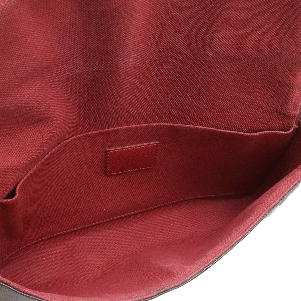 Louis Vuitton Monogram Pochette Felicie Shoulder Bag 2-Way Clutch Fuchsia Coin — view 6