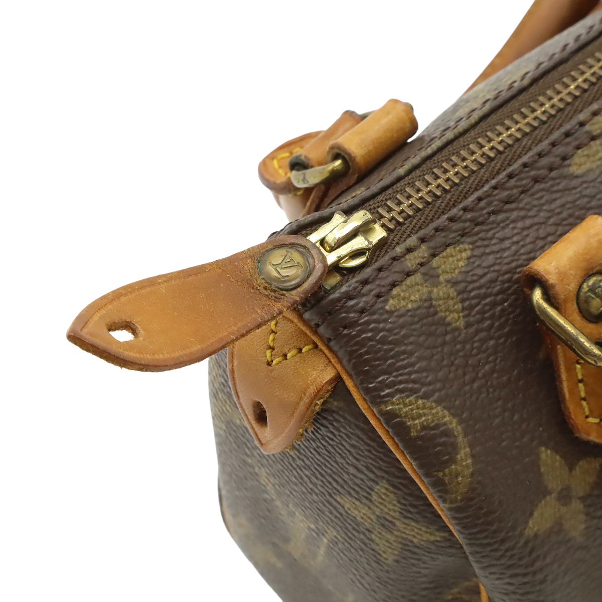 Louis Vuitton Monogram Mini Speedy Mini Bag Pouch Case — view 5