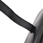 Hermes Bearn Dupri Trifold Wallet Courchevel Leather Black Silver — view 5