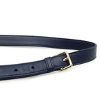 Dior Cannage 2-Way Shoulder Bag Leather Navy Gold — view 8