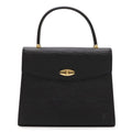 Louis Vuitton Epi Malesherbes Handbag Flap Bag Leather Noir Black Gold