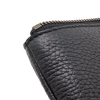 Gucci Animalier Tiger Head Clutch Pouch Leather Black Gold — view 4