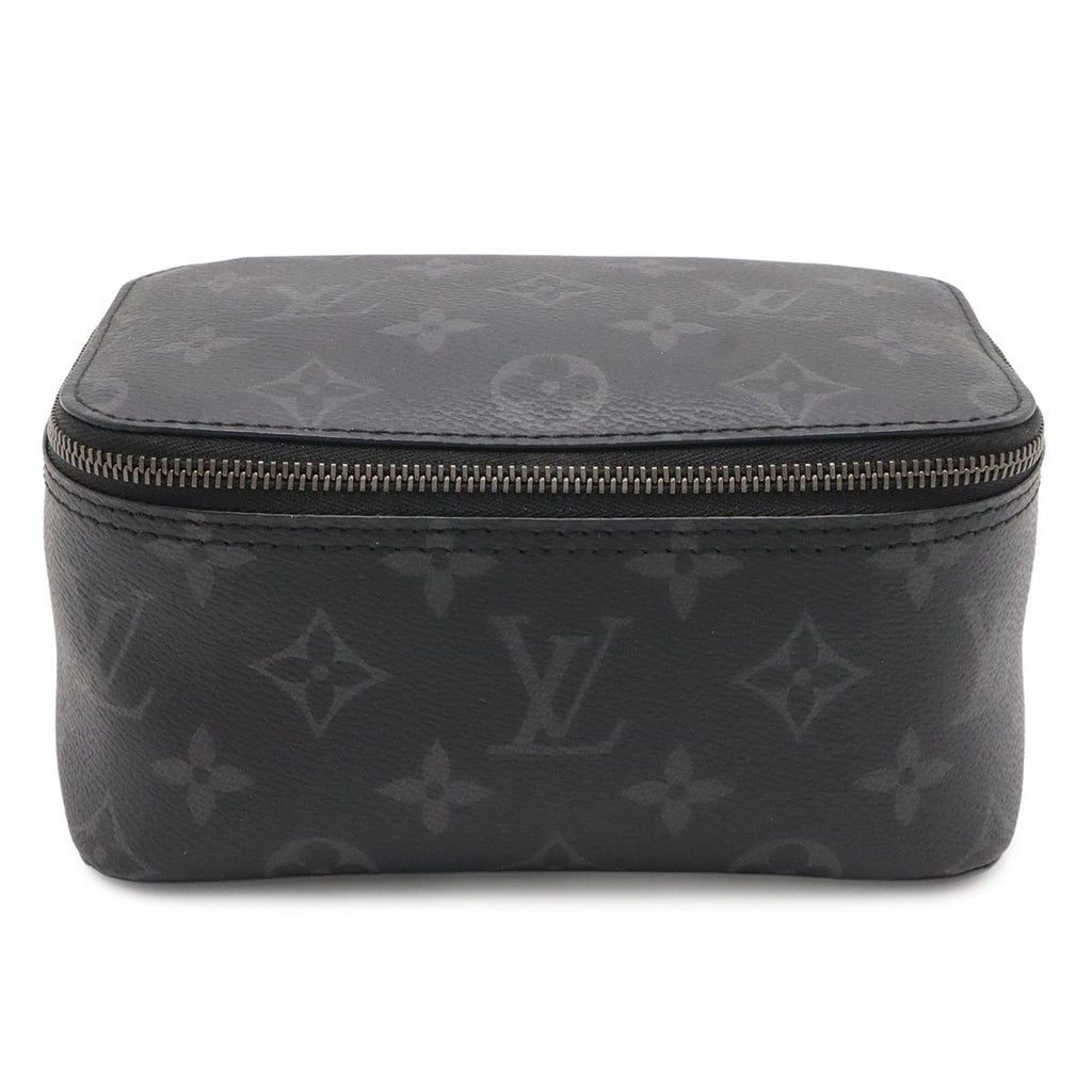 Louis Vuitton Monogram Eclipse Cube de Langemont PM Makeup Pouch Cosmetic Case