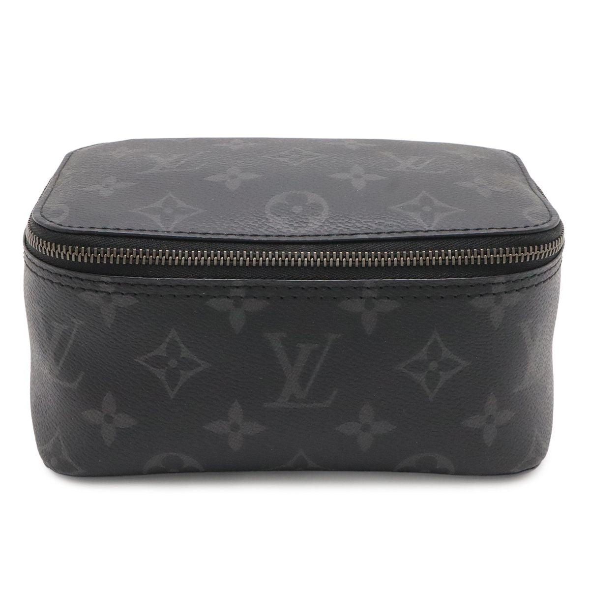 Louis Vuitton Monogram Eclipse Cube de Langemont PM Makeup Pouch Cosmetic Case