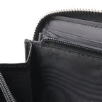 Gucci GG Supreme Zip Around Wallet Wolf Zip Dark Gray Black — view 6