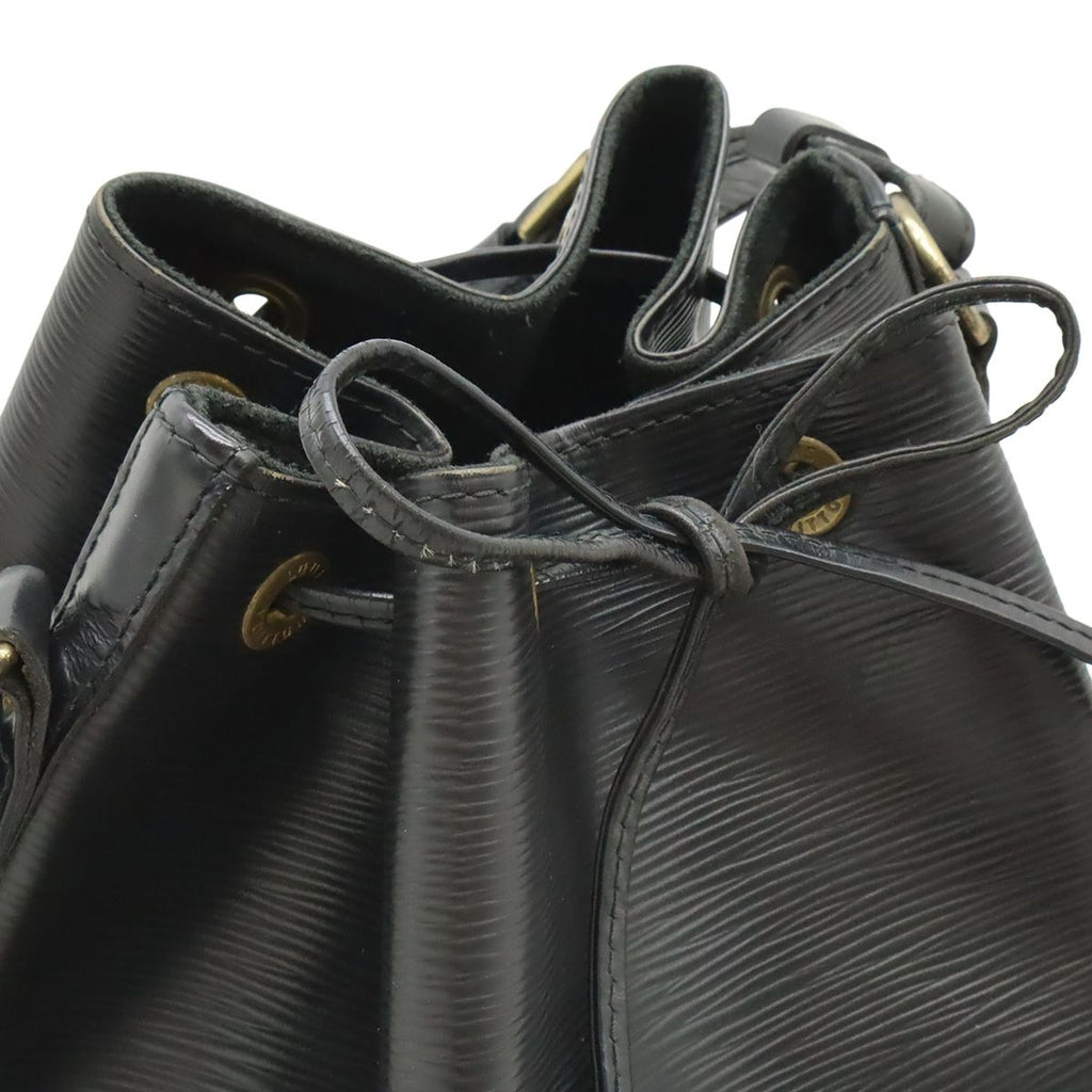 Louis Vuitton Epi Noe Shoulder Bag Drawstring Noir Black Gold — view 4