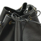 Louis Vuitton Epi Noe Shoulder Bag Drawstring Noir Black Gold — view 4