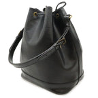 Louis Vuitton Epi Noe Shoulder Bag Drawstring Noir Black Gold — view 2