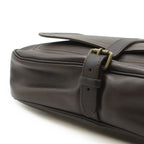 Louis Vuitton Utah Line Messenger Shoulder Bag Leather Cafe Brown — view 8