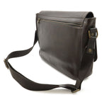 Louis Vuitton Utah Line Messenger Shoulder Bag Leather Cafe Brown — view 2