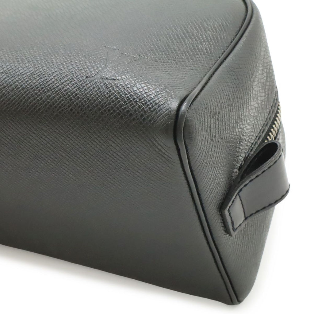 Louis Vuitton Taiga Trousse Toilet Second Pouch Travel Case Leather Ardoise — view 3