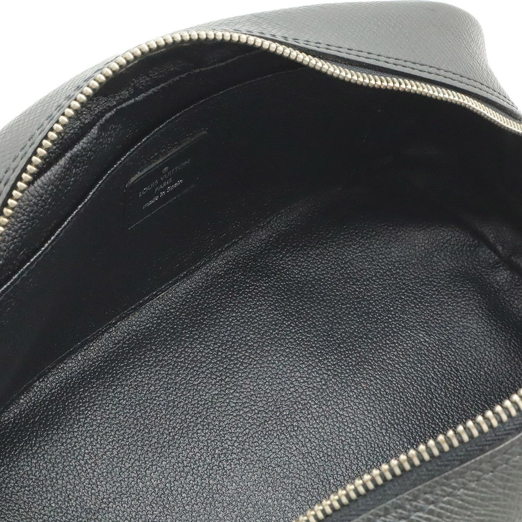 Louis Vuitton Taiga Trousse Toilet Second Pouch Travel Case Leather Ardoise — view 7