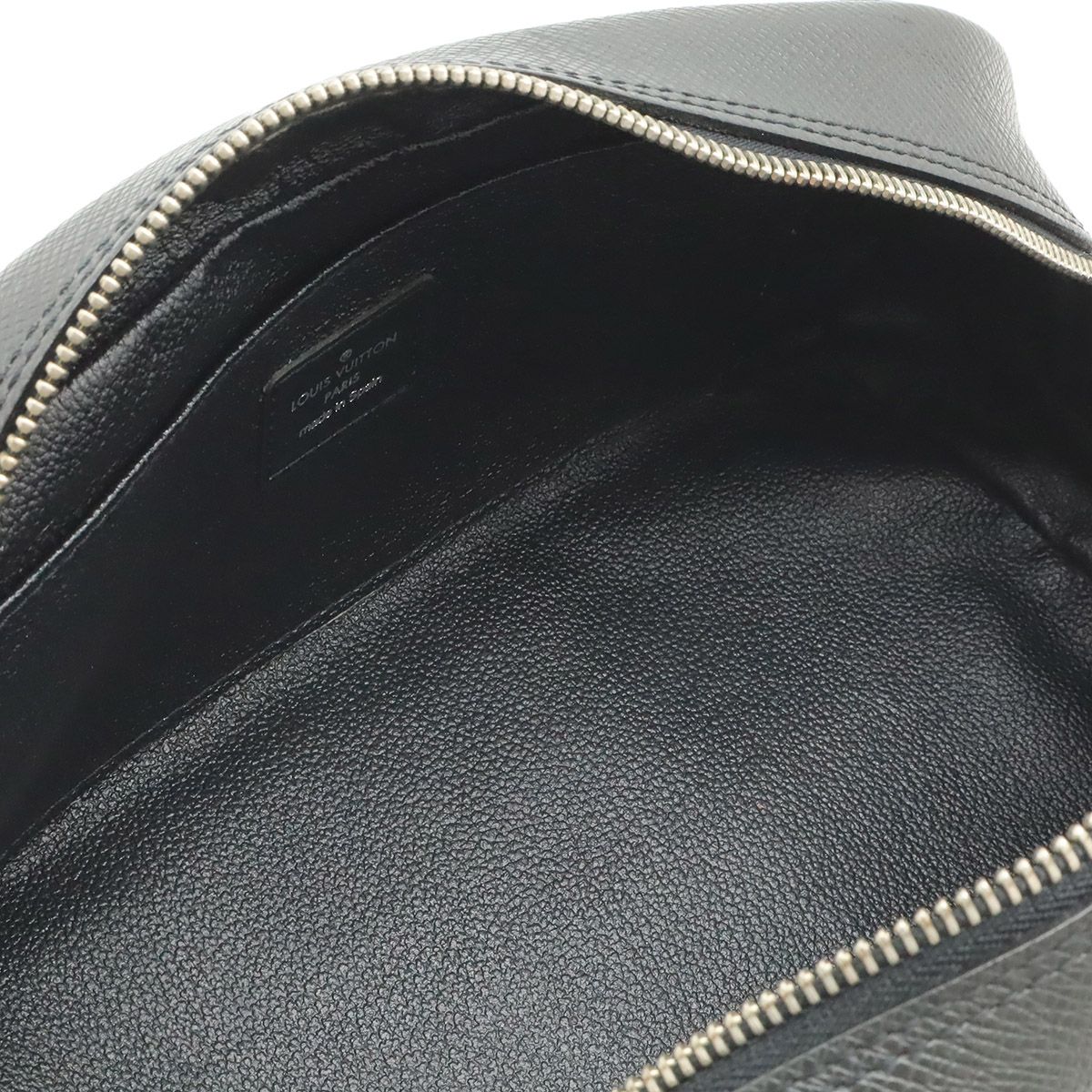 Louis Vuitton Taiga Trousse Toilet Second Pouch Travel Case Leather Ardoise — view 7