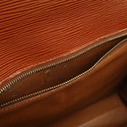 Louis Vuitton Epi Monceau Handbag Second Bag Kenya Brown Gold Key Missing — view 7