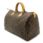 Louis Vuitton Monogram Speedy 35 Mini Boston Bag Purse — view 2