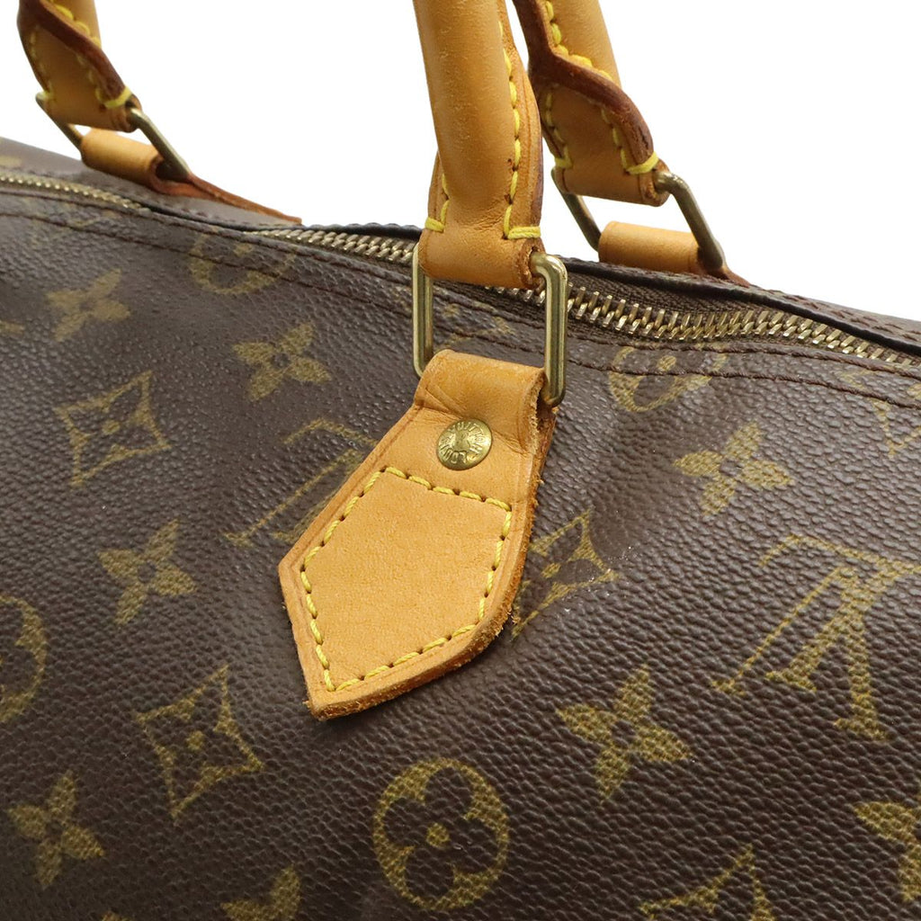 Louis Vuitton Monogram Speedy 35 Mini Boston Bag Purse — view 7