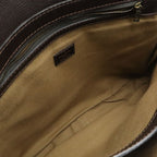 Louis Vuitton Utah Line Messenger Shoulder Bag Leather Cafe Brown — view 7