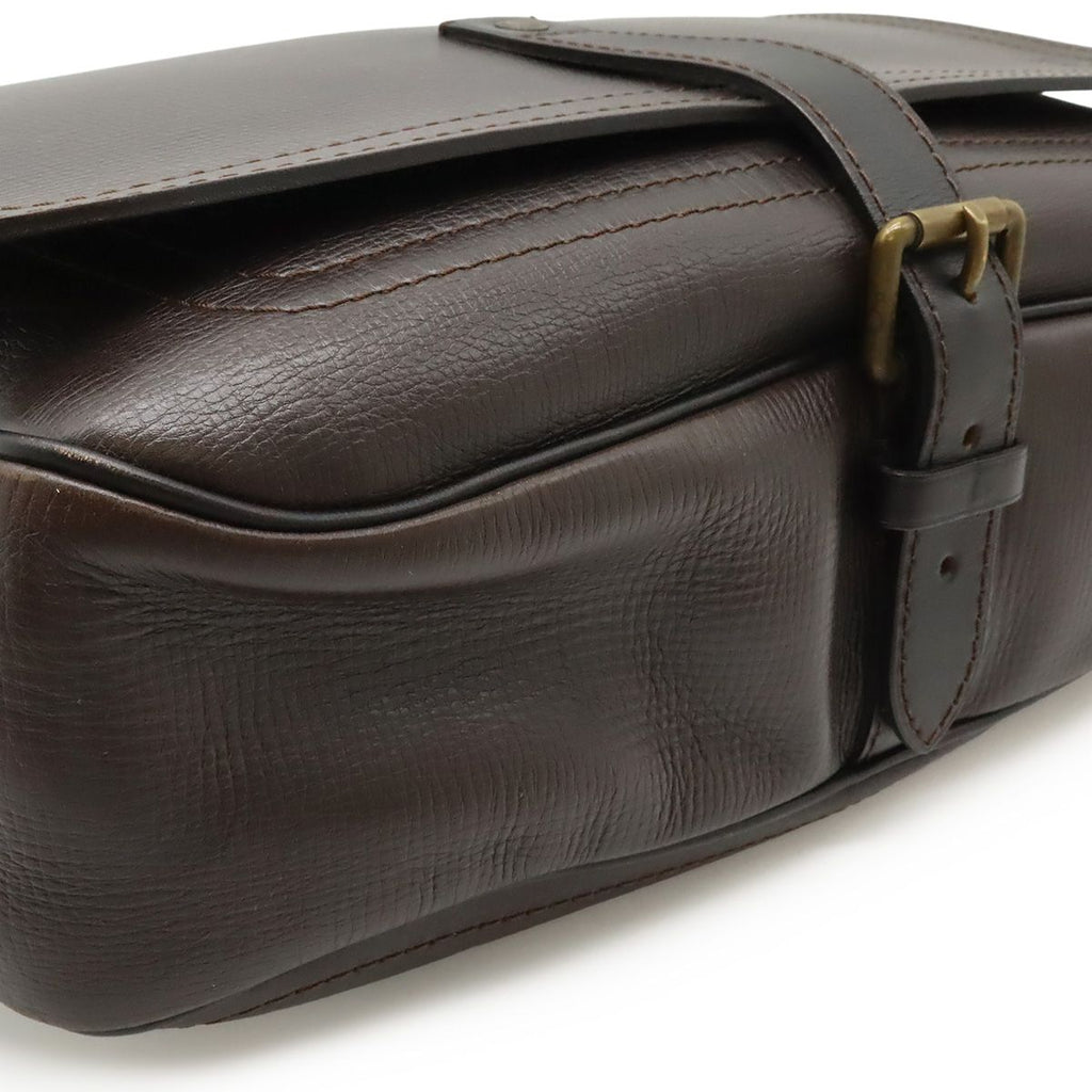 Louis Vuitton Utah Line Messenger Shoulder Bag Leather Cafe Brown — view 9