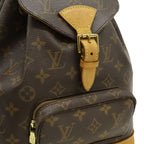 Louis Vuitton Monogram Montsouris MM Backpack Shoulder — view 7