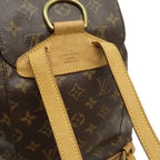 Louis Vuitton Monogram Montsouris MM Backpack Shoulder — view 4