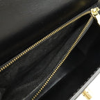 Louis Vuitton Epi Malesherbes Handbag Flap Bag Leather Noir Black Gold — view 8