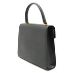 Louis Vuitton Epi Malesherbes Handbag Flap Bag Leather Noir Black Gold — view 2