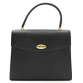 Louis Vuitton Epi Malesherbes Handbag Flap Bag Leather Noir Black Gold