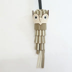 Hermes Ten Chouette Owl Bag Charm Leather — view 3
