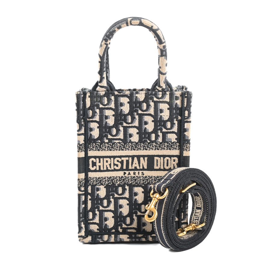Dior Shoulder Bag Book Tote Vertical Mini
