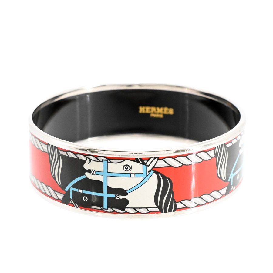 Hermes Bangle Enamel GM Bracelet