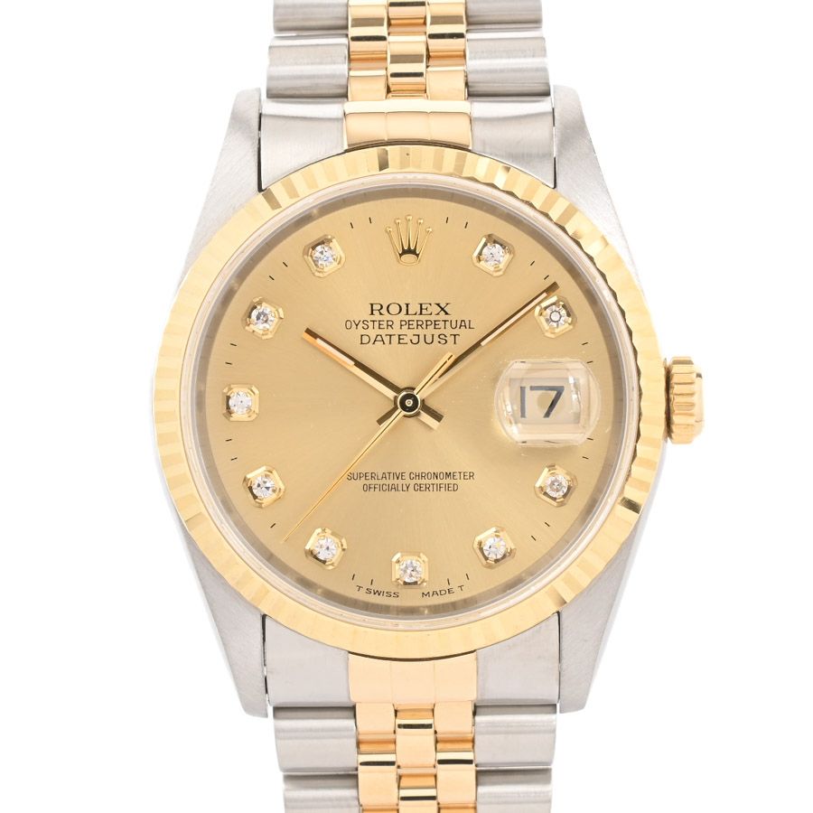 Rolex Watch Datejust Gold