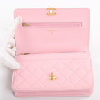 Chanel Chain Wallet Top Handle Shoulder — view 4