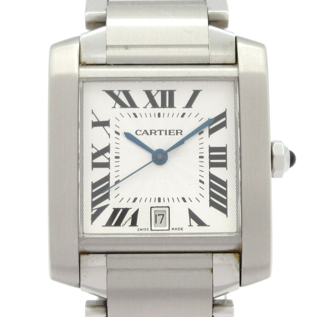 Cartier Watch Tank Francaise LM SS Silver
