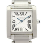 Cartier Watch Tank Francaise LM SS Silver