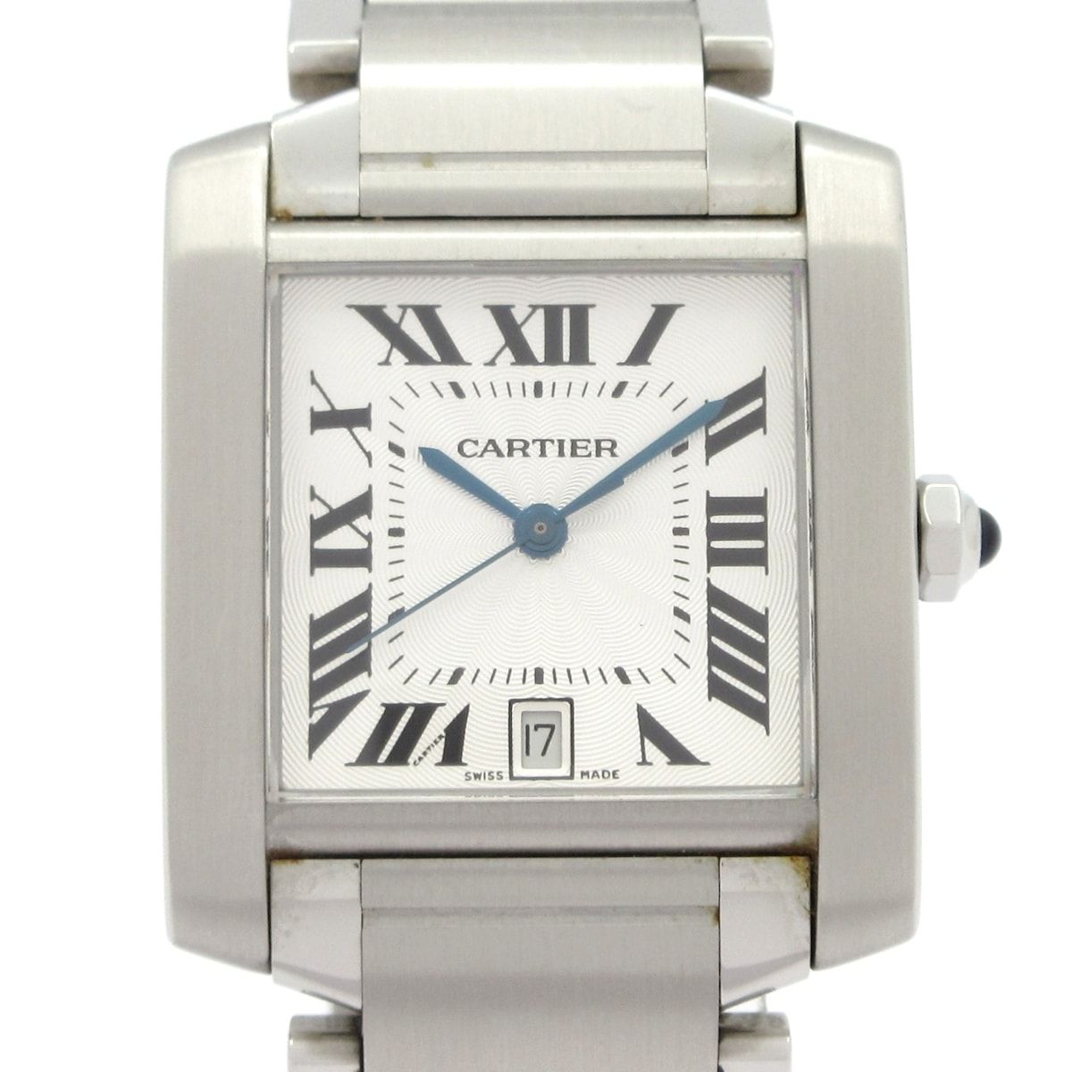 Cartier Watch Tank Francaise LM SS Silver