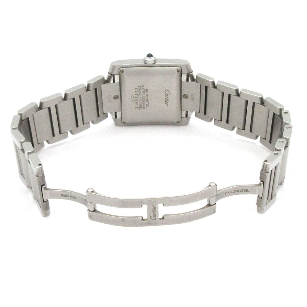 Cartier Watch Tank Francaise LM SS Silver — view 7