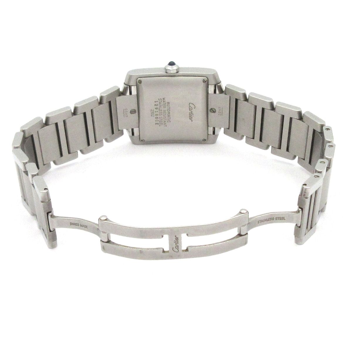 Cartier Watch Tank Francaise LM SS Silver — view 7