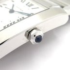Cartier Watch Tank Francaise LM SS Silver — view 9