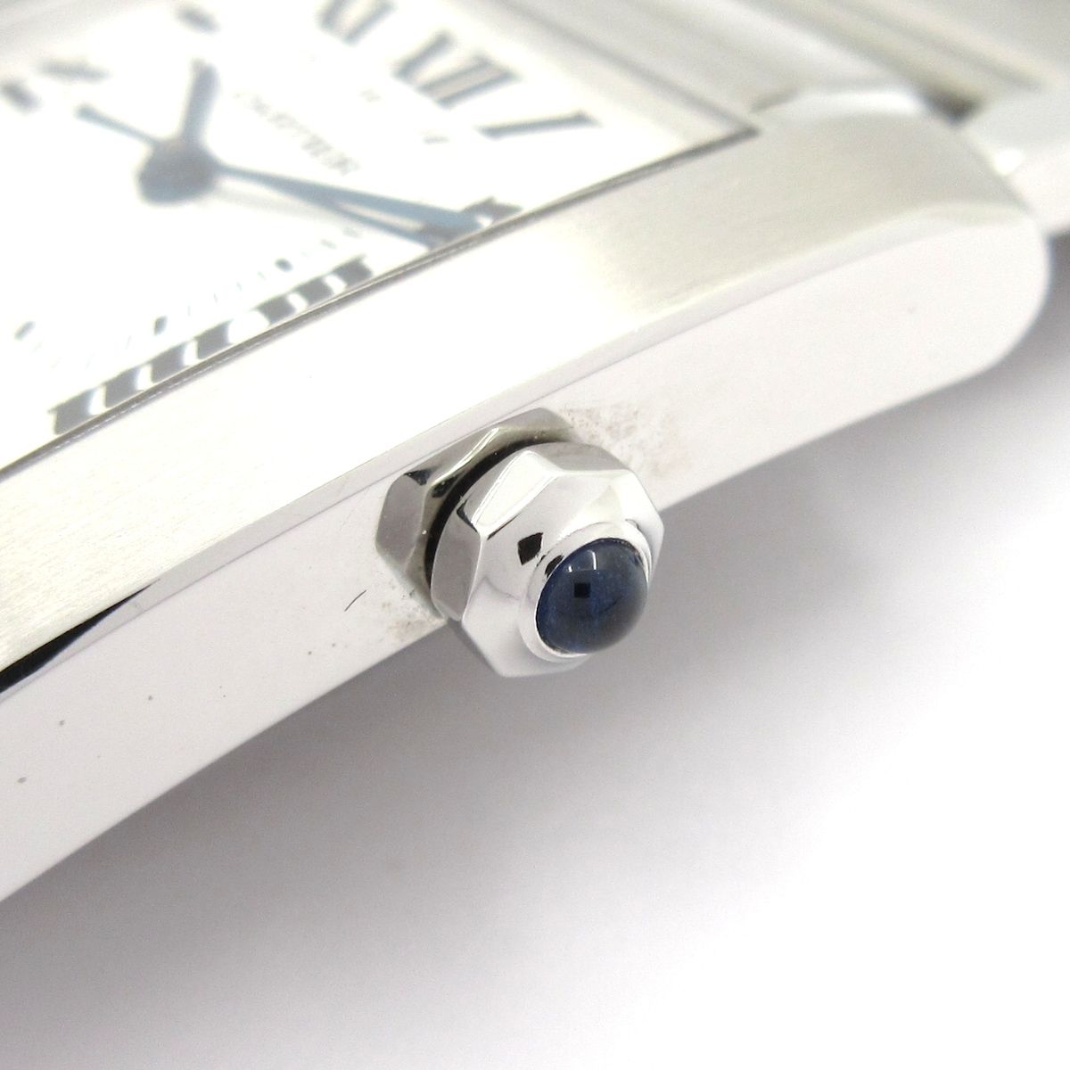 Cartier Watch Tank Francaise LM SS Silver — view 9