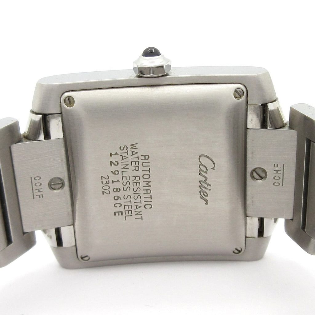 Cartier Watch Tank Francaise LM SS Silver — view 3